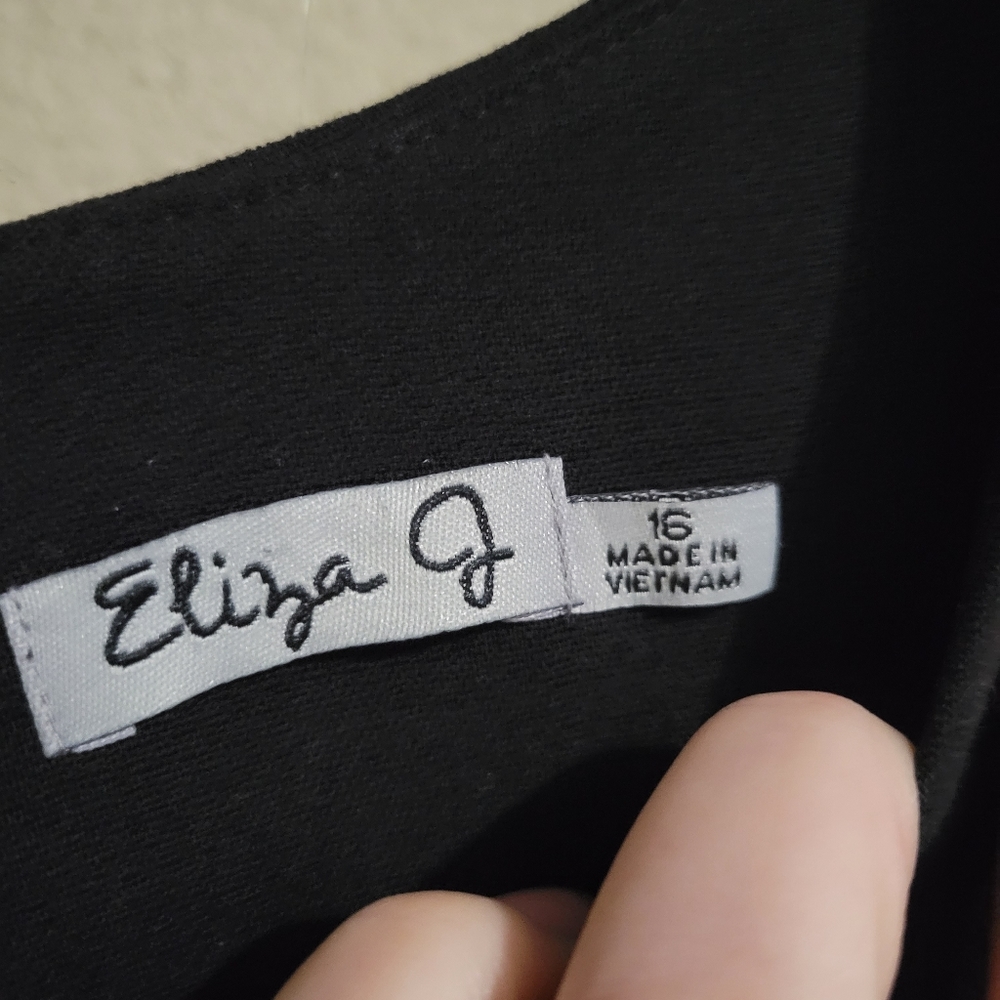 Eliza J Black Sleeveless Mini Dress - Picture 5 of 7